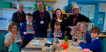 Salcombe children help create a new activity book 