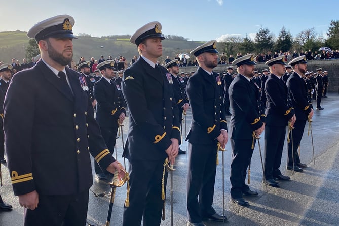 The passing out parade on Thursday was the third and last one this year at the BRNC 