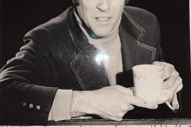 Singer Burt Bacharach expressing his thanks to Shirley Bartlett (nee Muslin) on a signed photo.