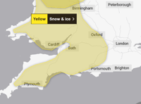 Met Office issues yellow weather warnings in the South West