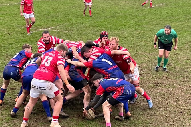 Action from Salcombe RFC vs Totnes