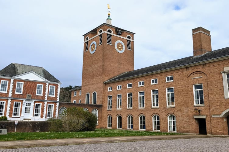 County Hall, headquarters of Devon County Council